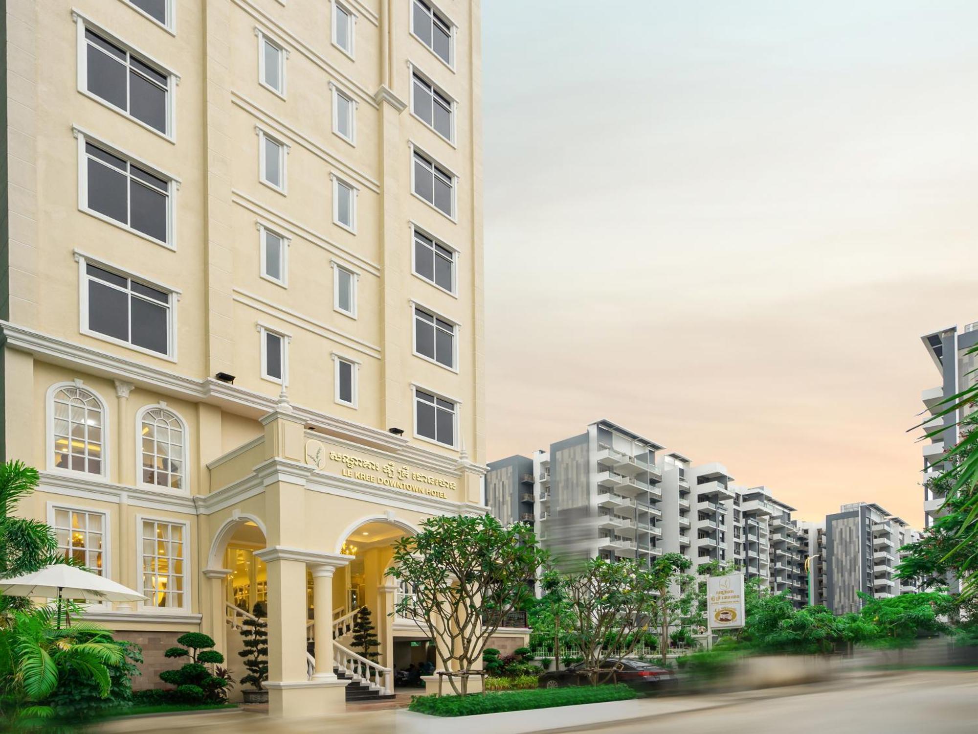 Le Kree Downtown Hotel Phnom Penh Eksteriør bilde